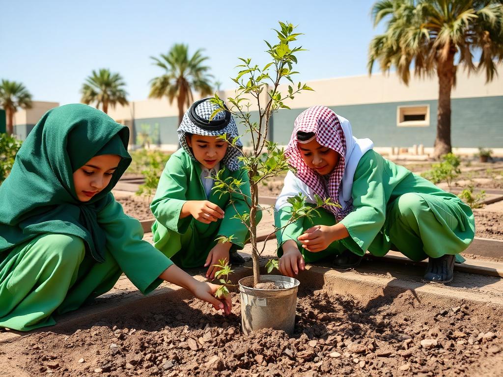 برنامج مدرستي بيئة نظيفة